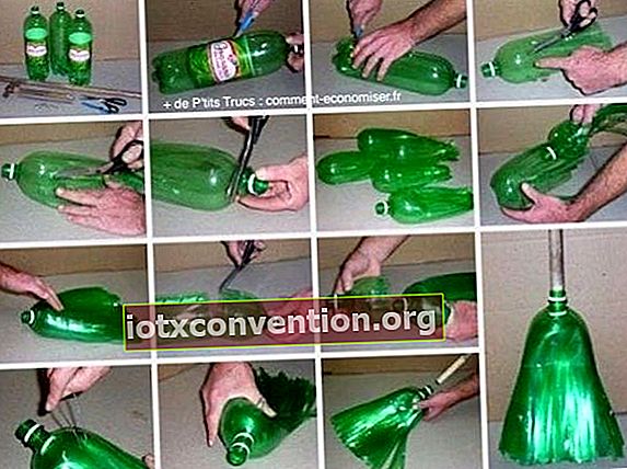 Wie man eine Besenplastikflasche recycelt