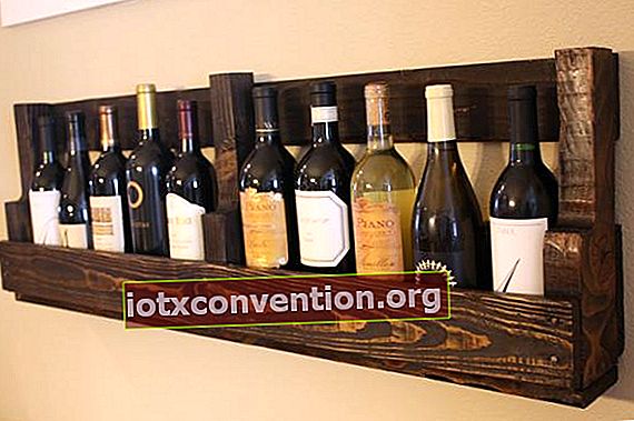 Förvara dina vinflaskor med pallar