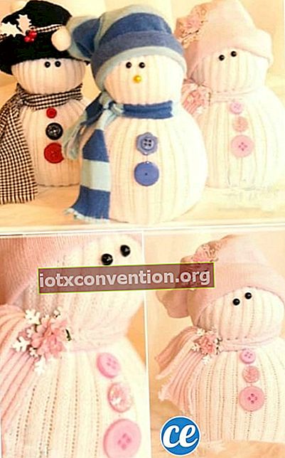 Orphan Snowman Socks Recycling Tutorial