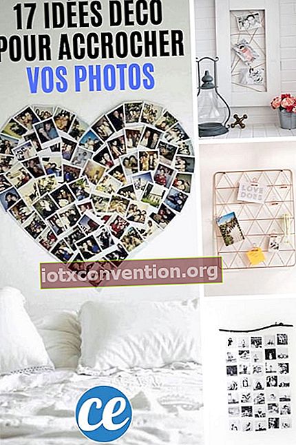 17 fantastiche idee per appendere le tue foto a casa (facile ed economico).