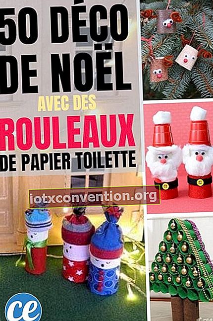 50 DIY Weihnachtsdekoration Ideen mit PQ Papierrollen gemacht