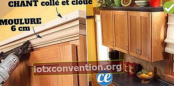 การตกแต่งบ้านแบบ DIY: เพิ่มเครือเถาและชั้นวางของด้านบนของห้องครัวของคุณ