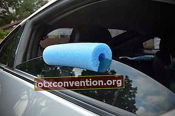 Um zu verhindern, dass Kinder ihre Finger im Auto erwischen