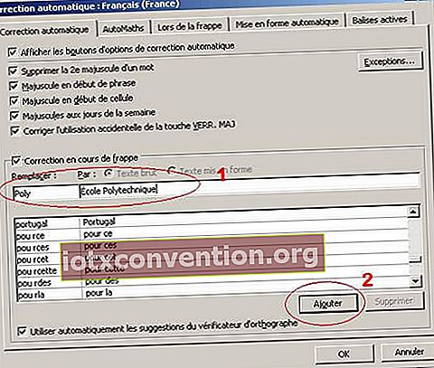 Verwenden Sie die automatische Korrektur, um die Eingabe des Excel-Textes zu beschleunigen