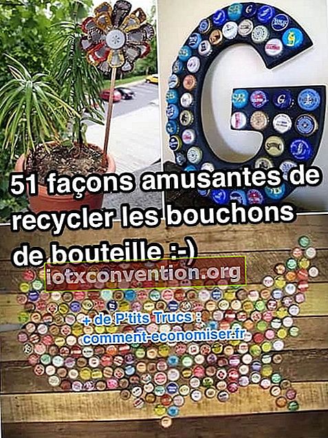 51 idee divertenti per riciclare i tappi di bottiglia