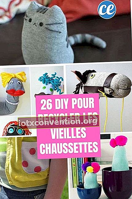26 Ideen für das Recycling alter Socken mit Löchern oder Waisen