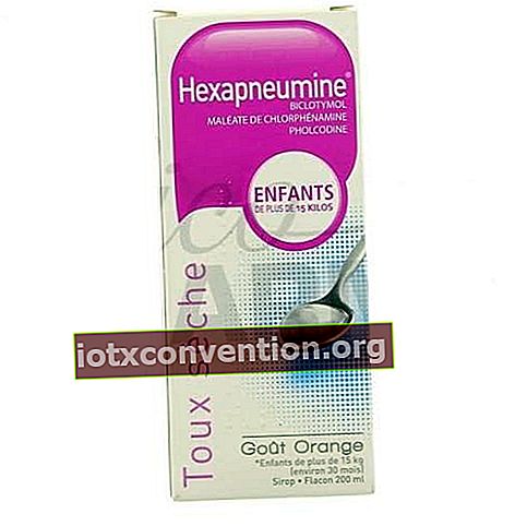 Hexapneumine adalah sirup yang berbahaya bagi anak-anak