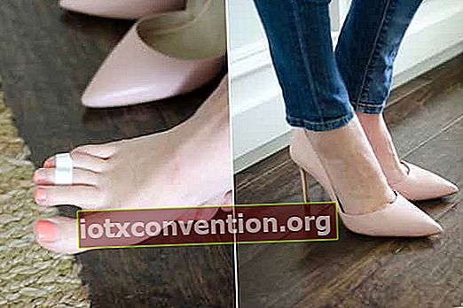 per evitare le dita dei piedi doloranti con le scarpe col tacco alto