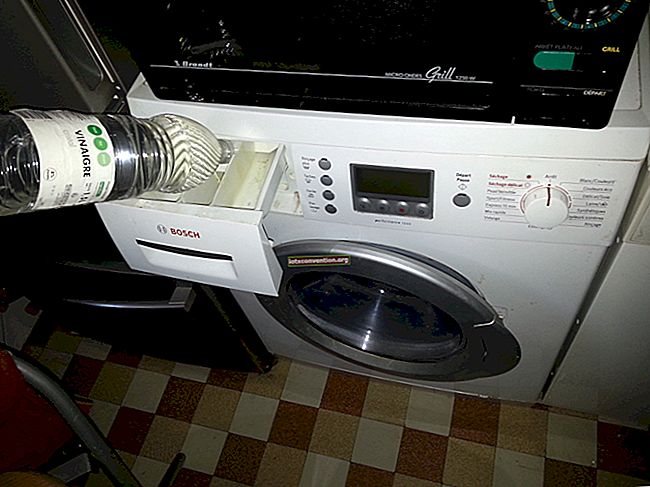 So warten Sie Ihre Waschmaschine mit weißem Essig.