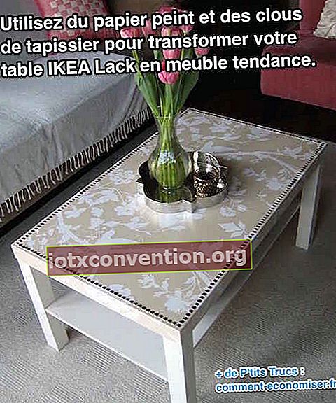 Wie verwandle ich einen IKEA Tisch in ein trendiges Möbelstück?
