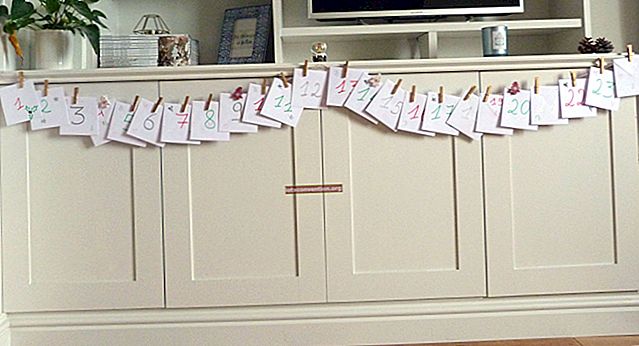 Il trucco geniale per creare un calendario fatto in casa.