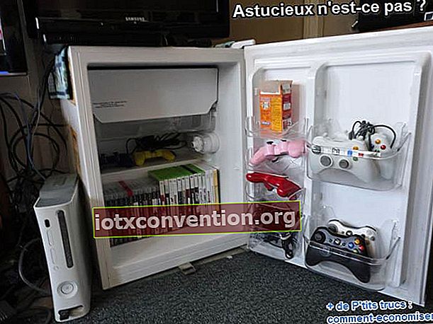förvandla ett kylskåp till ett TV-skåp