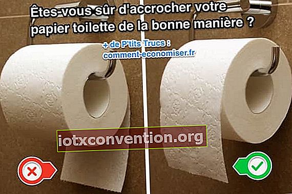 Bagaimana cara yang benar untuk meletakkan tisu toilet?