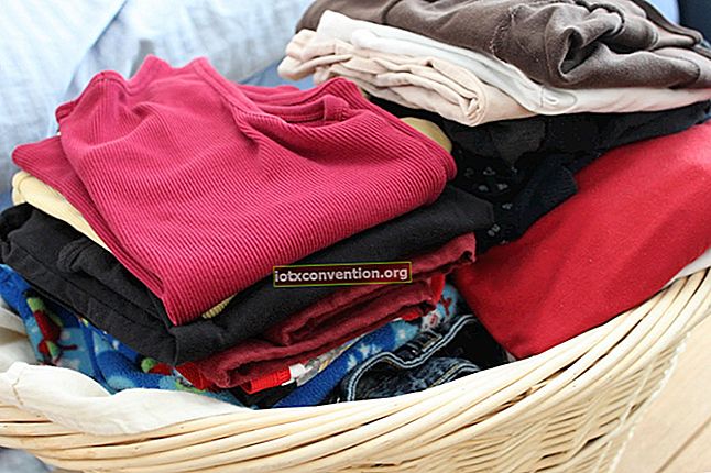 Wäsche, die verblasst: Großmutters Trick, Farben zu reparieren.