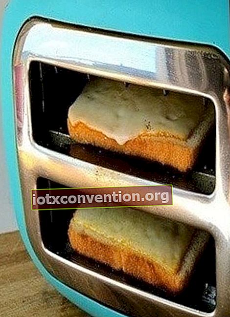 Usare un tostapane per fare dei toast al formaggio