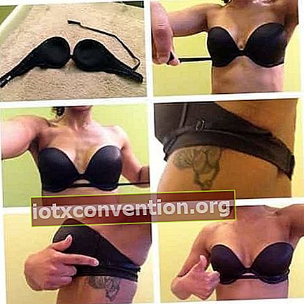 bagaimana cara memasang bra strapless