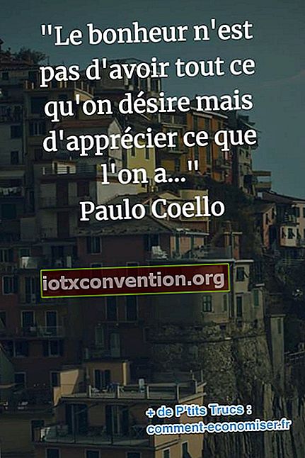Citazione di Paulo Coelho sulla felicità