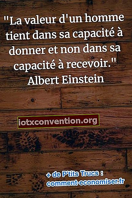 Zitat von Albert Einstein über den Wert eines Mannes
