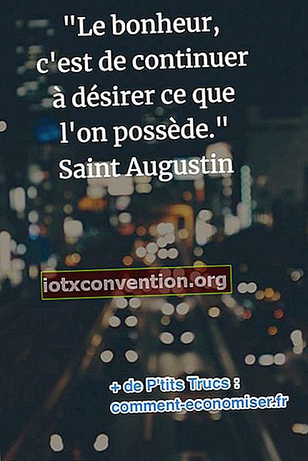 Heiliger Augustinus Zitat über Glück