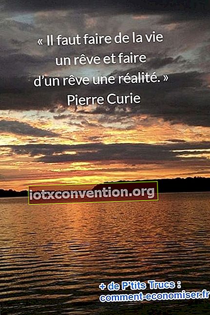 citat från Pierre Curie om livet och drömmarna