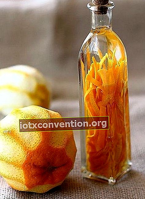 ricetta per aromatizzare l'olio d'arancia