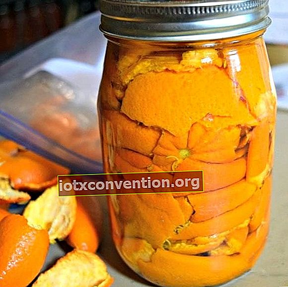 ปรุงรสน้ำส้มสายชูขาวด้วยเปลือกส้ม