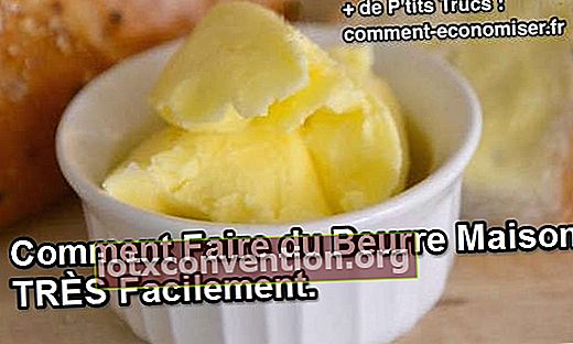 Membuat mentega buatan sendiri adalah mudah