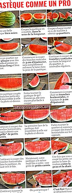 Tutorial mudah memotong semangka menjadi kubus dengan mudah
