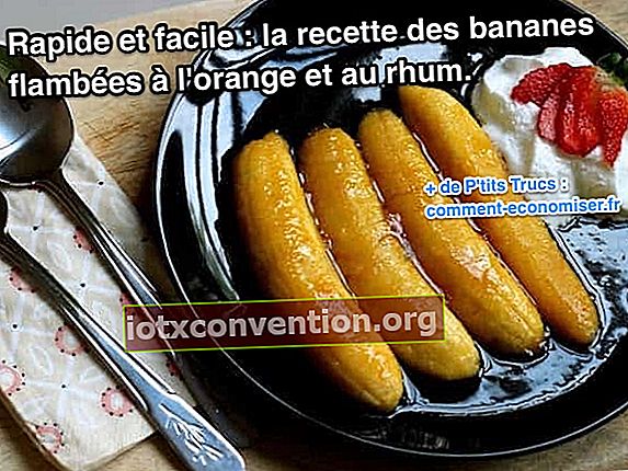 snabbt enkelt recept bananer flambé orange rom