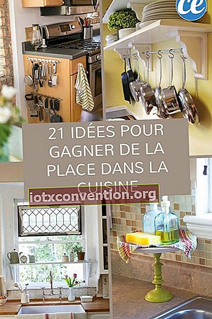 21 ide untuk memiliki lebih banyak tempat di dapur Anda