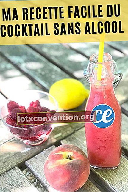 Mitt enkla recept på en alkoholfri cocktail med färsk frukt