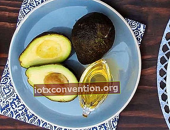 conserva avocado guacamole olio d'oliva