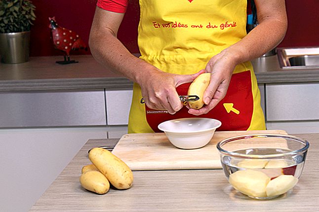 Kartoffeln mit diesem Tipp superschnell schälen.