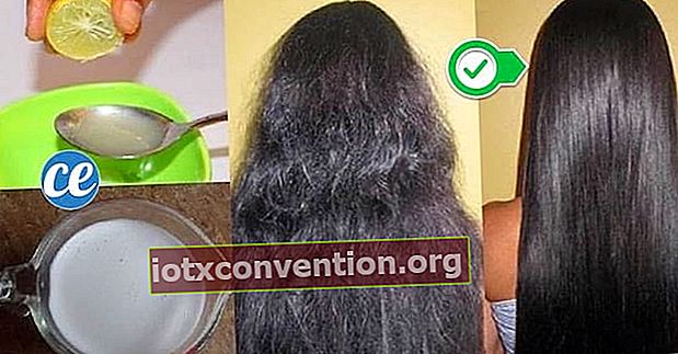 wie man Haare ohne Chemikalien mit natürlichen Produkten glättet