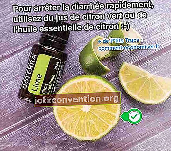 Gunakan minyak esensial lemon untuk menghentikan diare