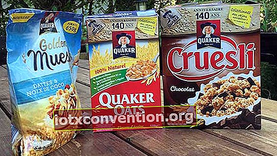 3 pacchetti di cereali Quaker