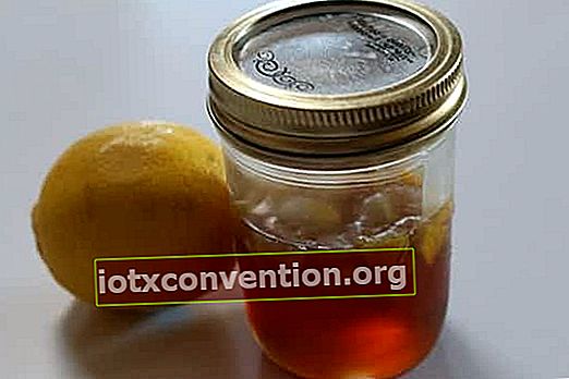 citron honung sirap recept för hosta