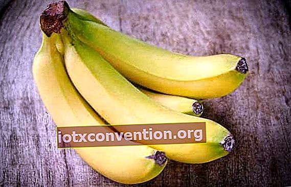 Bananenmaske zur Straffung der Haut