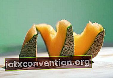 Melon är en mycket god mat för hälsan