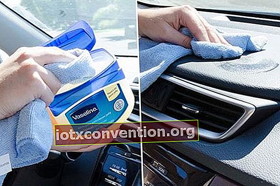 gunakan petroleum jelly untuk menjaga bahagian dalam kereta anda