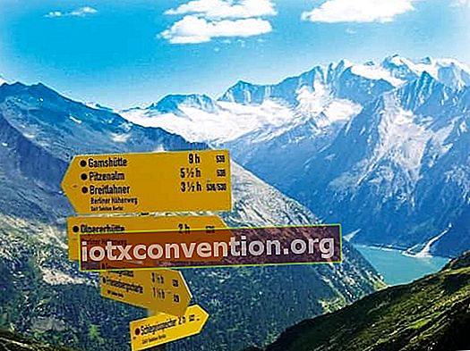 세계에서 가장 전설적인 하이킹 중 하나 인 Zillertal Alps.