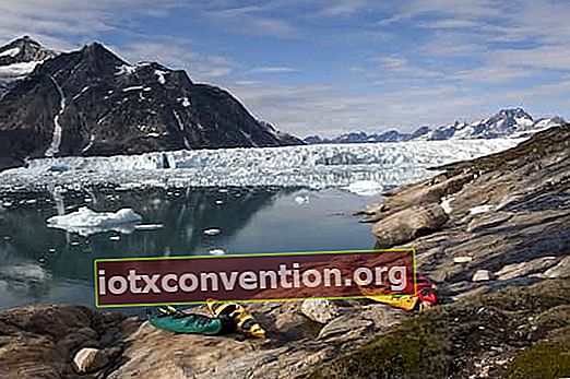 세계에서 가장 전설적인 하이킹 중 하나 인 그린란드 극지방 루트.