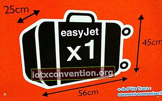 Dimensione bagaglio a mano EasyJet senza costi aggiuntivi