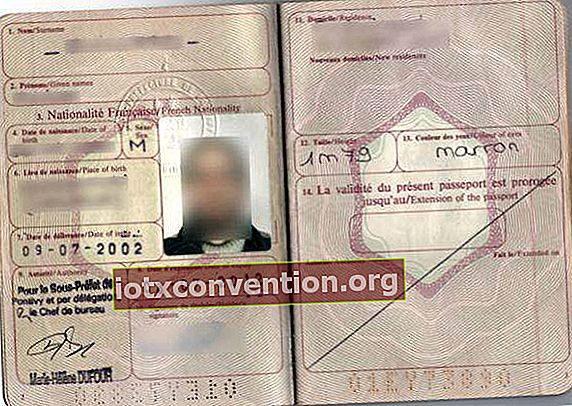 Passets giltighetsdatum motsvarar utgångsdatumet