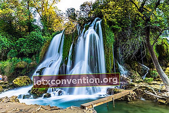 Kravice Falls i Bosnien Herzogovina